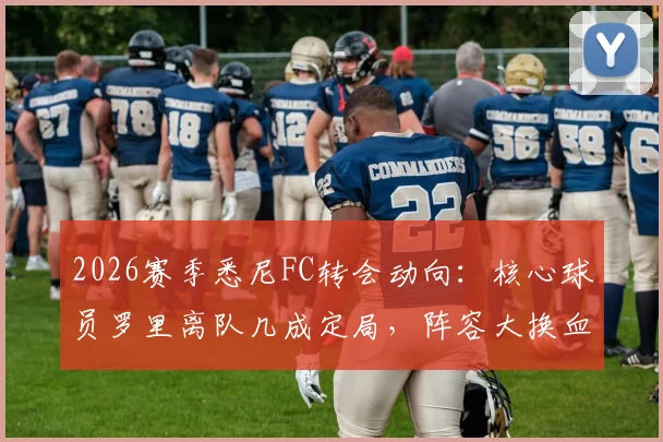 2026赛季悉尼FC转会动向:核心球员罗里离队几成定局,阵容大换血在即