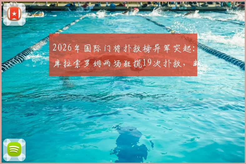 2026年国际门将扑救榜异军突起:库拉索罗姆两场狂揽19次扑救,断层领先第二名10次背后的门将实力分析